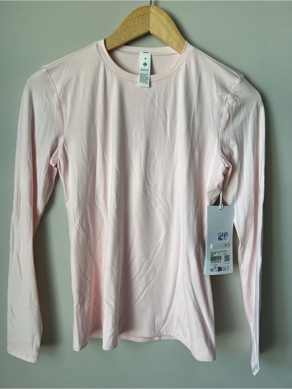 lululemon athletica Long Sleeve Tee - Light Pink